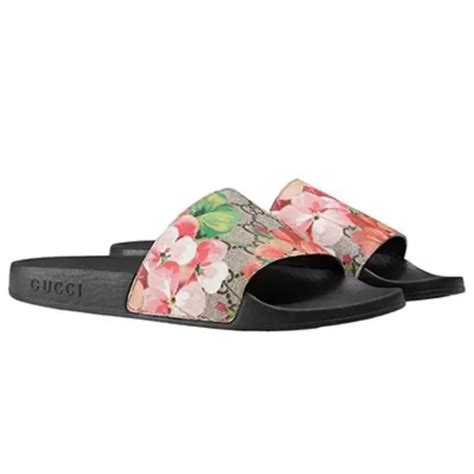 gucci floral slides dupe